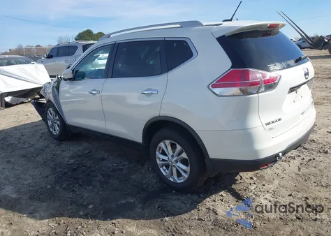 2014 Nissan Rogue Sv z USA, uszkodzony, nr VIN 5N1AT2MV5EC785632
